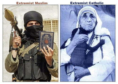 Extremists - Muslim v Catholic