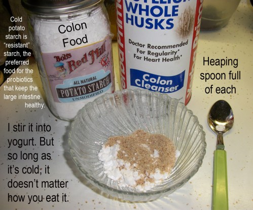 My colon healthy breakfast