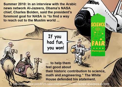 2010 NASA mission - Make Muslims feel good