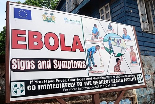2014 Ebola symptom sign