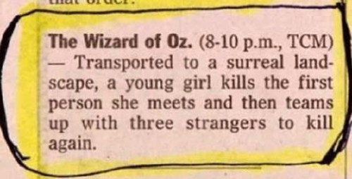 ExplainAFilmPlotBadly Wizard of Oz