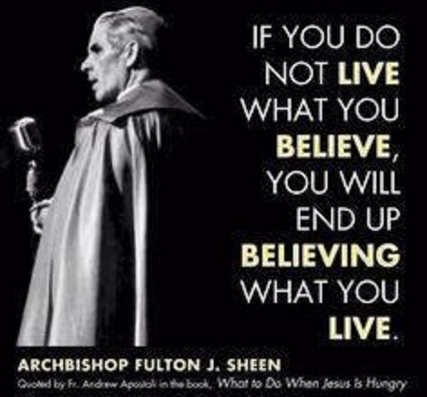 Fulton Sheen quote