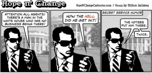 Man in WH who doesn't belong