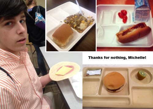 Michelle's school lunches for public kids