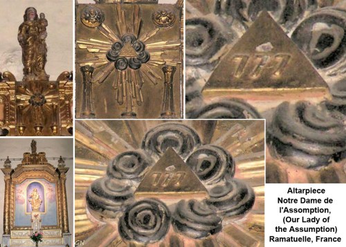 777 on Ramatuelle altar top