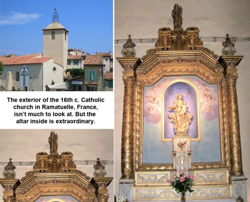 ALTAR Notre Dame Ramatuelle France