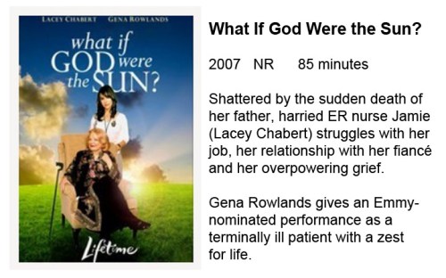 What if God were the sun