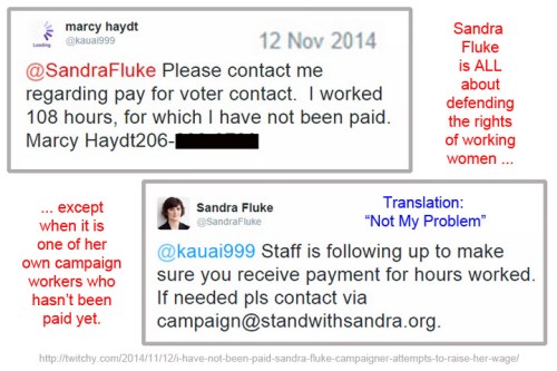 2014_11 12 Fluke blows off campaign worker