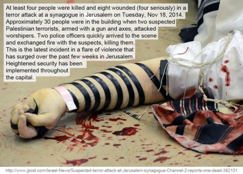 2014_11 18 Terror attack on Jerusalem synagogue
