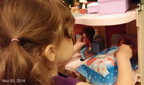 2014_11 20 Bedtime for Mommy Doll and Bunny Doll