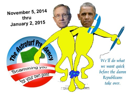 Obama Reid 3 Legged Race