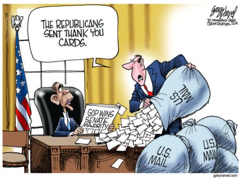 Cartoonist Gary Varvel: Thanking President Obama