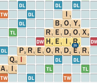 2014_12 02 I made FOUR words