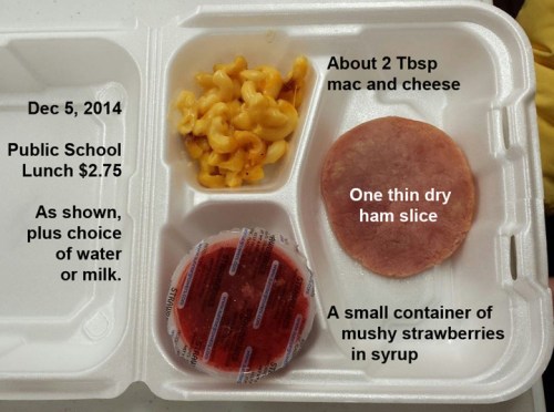 2014_12 05 Real public school lunch
