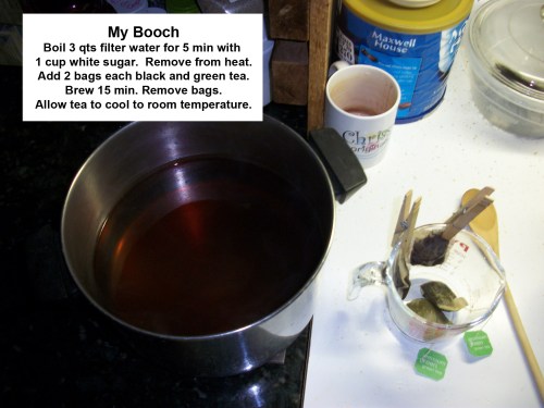 2014_12 09 My booch recipe