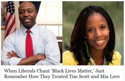 Black Lives Matter - unless they Republicans