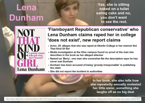 Lena Dunham is a terrible person
