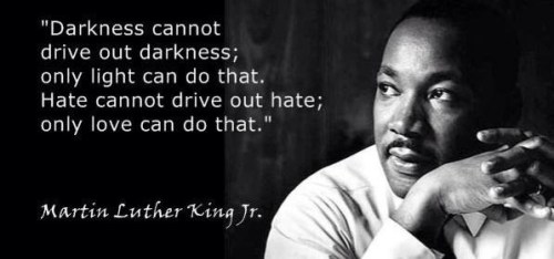 MLK Jr Only love