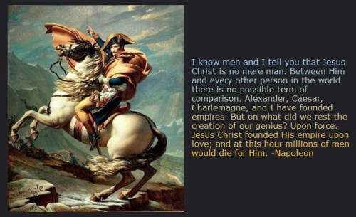 Napoleon on Jesus