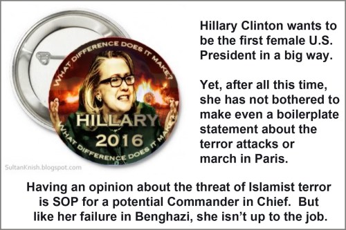 2015_01 15 Hillary has no comment