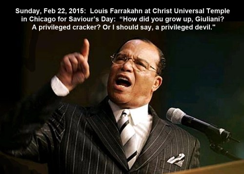 2015_02 22 Farrakhan calls Giuliani cracker devil