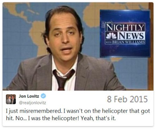 Lyin' Brian - I was the helicopter