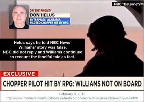 Lyin' Brian - Pilot told NBC false story