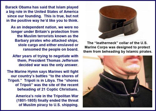 Tripolitan War, Leathernecks and Muslim Terrorism