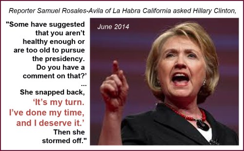 2014_06 Hillary says it's her turn