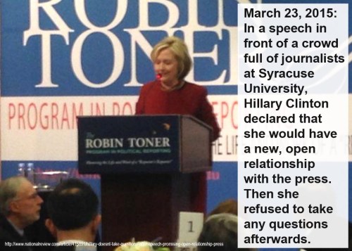 2015_03 23 Hillary and press