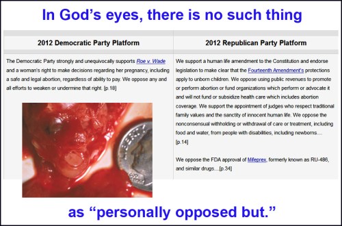 ABORTION no such thing