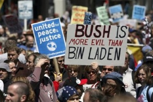 Bush is more evil than bin Laden