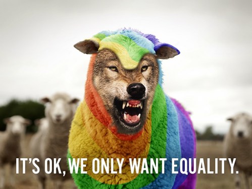 LGBT wolf