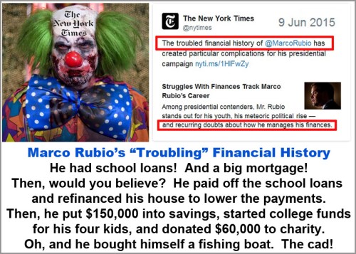 2015_06 09 NYT goes after Rubio boat