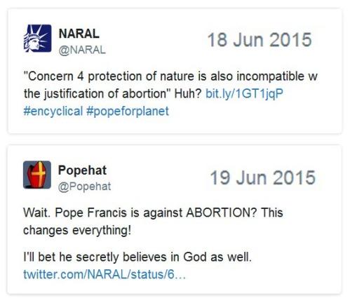 2015_06 18 NARAL on encyclical