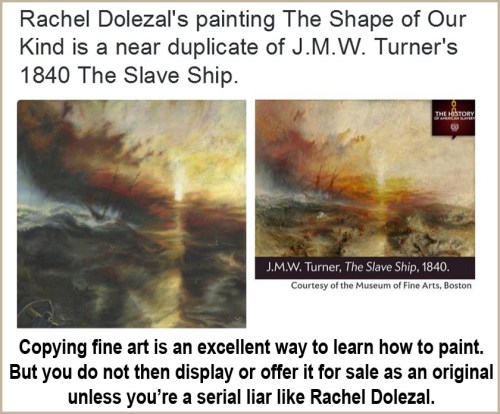Dolezal's copyist painting