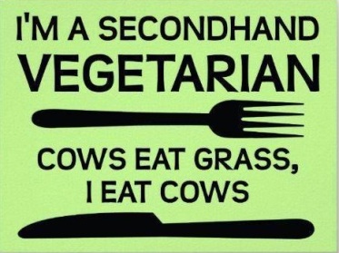 Second hand vegetarian