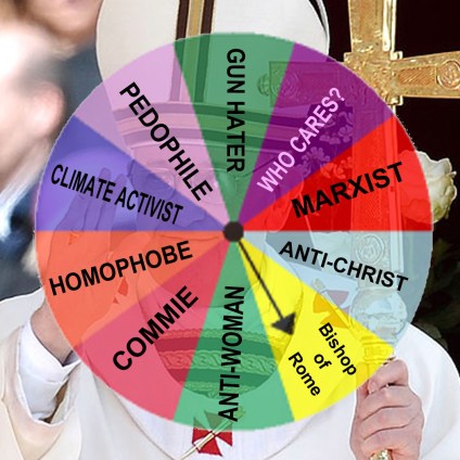 Spin the Pope - spinner