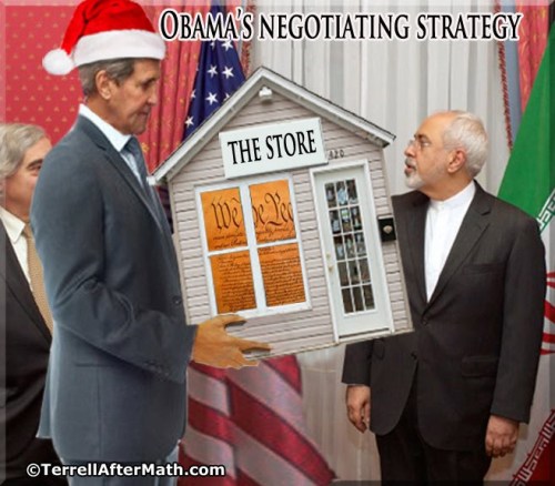 2015_07 13 Obama's negotiating strategy with Iran by Terrell