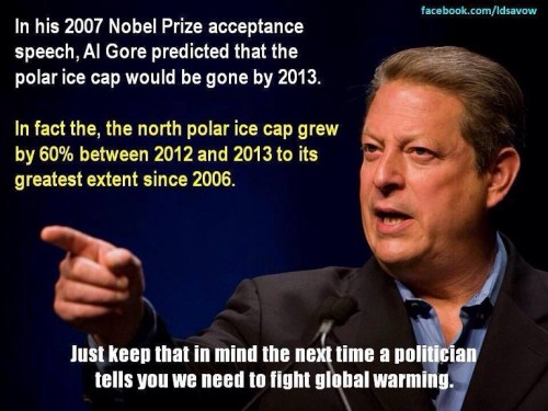 Al Gore so wrong
