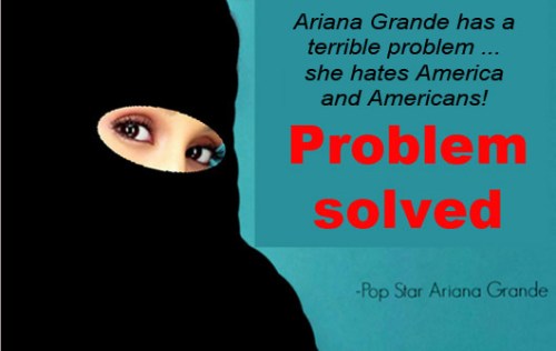 Ariana Grande's problem solved