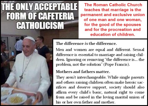 Cafeteria Catholicism and marriage