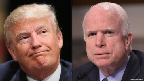 Trump McCain