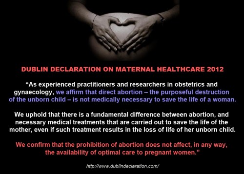 2012 Dublin OB Declaration