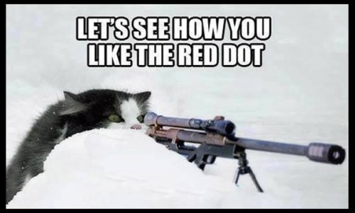 CAT Red dot