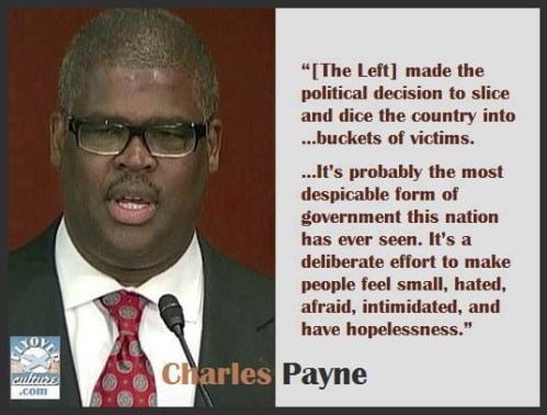 Charles Payne - despicable victimization
