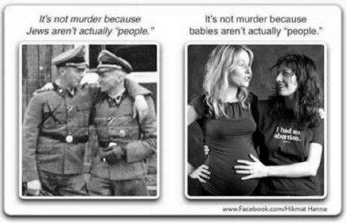 ABORTION rationalizing murder