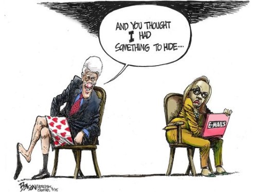 CLINTON Bill and Hillary dirt