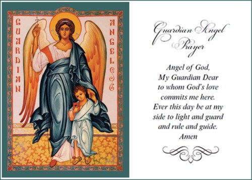 Guardian angel prayer