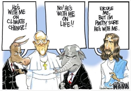 Pope - Dem GOP Jesus